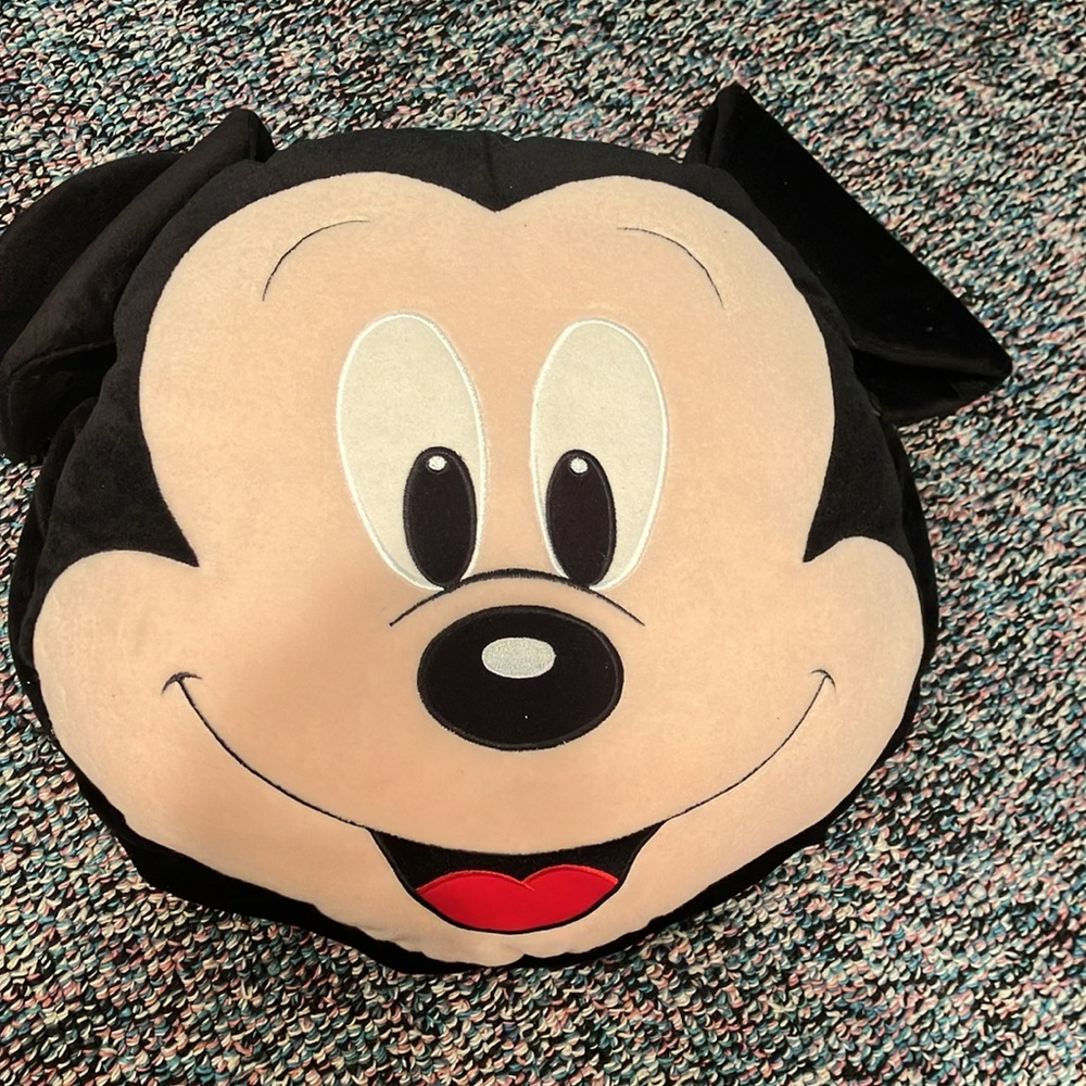 Vintage 2000’s Mickey Mouse pajama pouch Pillow - Picture 4 of 6